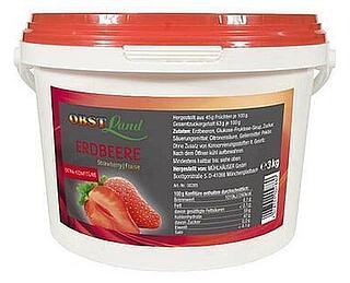 ERDBEER KONFITÜRE EXTRA 3 KG / EI 