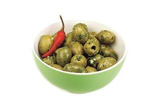 GRÜNE ENTSTEINTE NOCCELARA OLIVEN 1,​2 KG / SL 