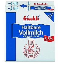 FRISCHLI HALTBARE VOLLMILCH 3,​5%, 5 L / BIB 