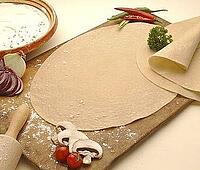 TK FLAMMKUCHENBODEN OVAL, 100 X CA. 130G / KT 